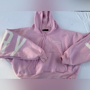 Pink Hoodie with Logo